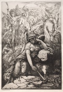 Mélancolie - Nicolas François Chifflart