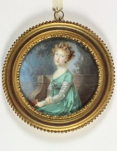Marie-Antoinette-Thérèse, princesse des Asturies (émail)