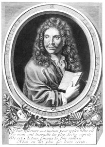 Portrait de Molière (1622-73)
