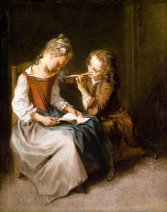 La Malice - Nicolas Lancret