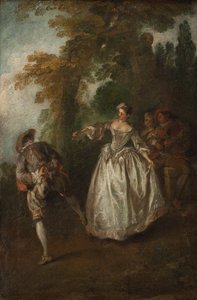 Danse en plein air - Nicolas Lancret