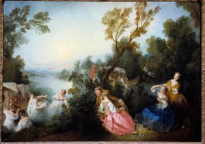 Peinture de Nicolas Lancret - Nicolas Lancret