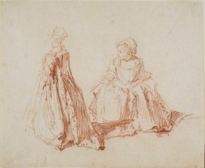 Étude de deux petites filles