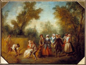 Fête champêtre en été pendant la moisson