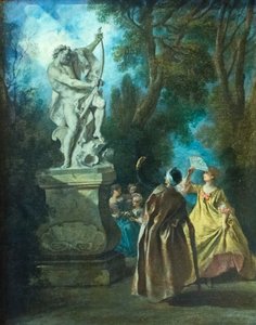 Le Perse et la statue