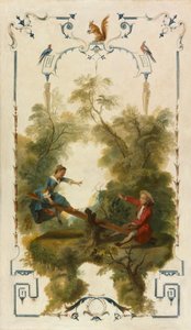 La balançoire, vers 1723-27 - Nicolas Lancret