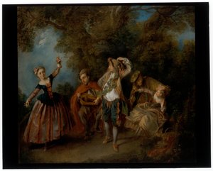 La jeune danseuse et le menuet