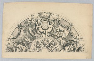 Conception pour un éventail, No. 1 de "Dessins d