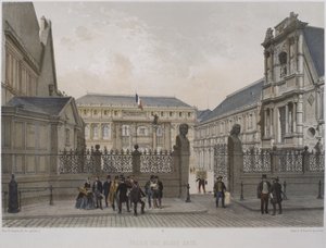 Palais des Beaux-Arts, Paris, illustration de 
