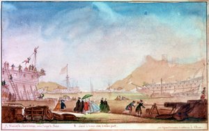 La Marina de Brest, vers 1750-1810 - Nicolas Marie Ozanne