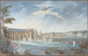 Vue et perspective du Château de Chenonceaux