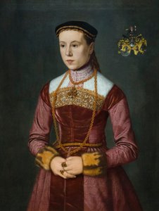 Susanna Stefan, épouse de Wolfgang Furter, début des années 1560 - Nicolas Neufchatel