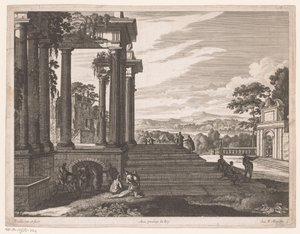 Ruine antique - Nicolas Perelle