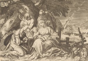 Les fiançailles de Sainte Catherine - Nicolas Perrey