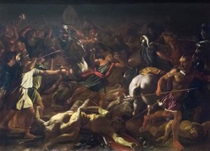 Bataille de Gédéon contre les Madianites - Nicolas Poussin