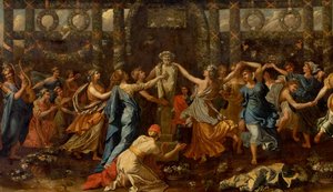 Hymenaios déguisé en femme lors d