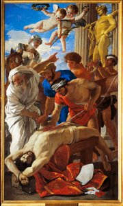 Italie, Rome, Martyre de Saint Érasme - Nicolas Poussin