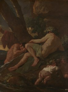 Midas se lavant à la source du Pactole, vers 1627 - Nicolas Poussin