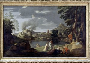 Orphée et Eurydice de Poussin, Musée du Louvre - Nicolas Poussin