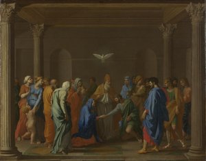 Les sept sacrements : Mariage, vers 1637-1640 - Nicolas Poussin