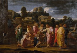 Les aveugles de Jéricho - Nicolas Poussin