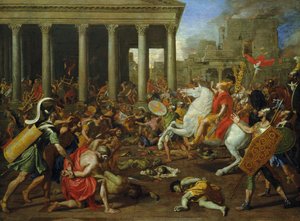 La Destruction des temples de Jérusalem par Titus, vers 1638/39