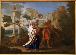 La Fuite en Égypte, 1657 - Nicolas Poussin