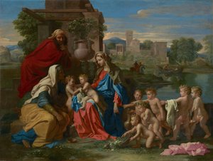 La Sainte Famille, c.1651 - Nicolas Poussin