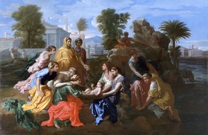 La découverte de Moïse, 1651