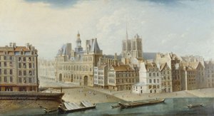 Hôtel de Ville et Place de Grève (maintenant Place de l