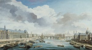 Le Louvre, Pont-Neuf et Collège des Quatre-Nations, maintenant l