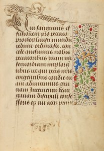 Page de texte décorée - Nicolas Spierinc