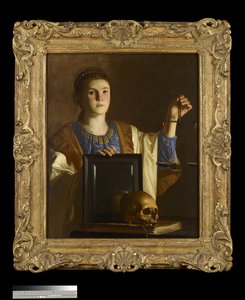 La Vérité présentant un miroir aux vanités du monde, vers 1630 - Nicolas Tournier