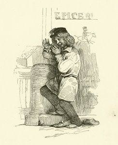 Le Gamin (gravure) - Nicolas Toussaint (after) Charlet