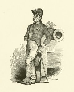 Le Pensionnaire (gravure) - Nicolas Toussaint (after) Charlet