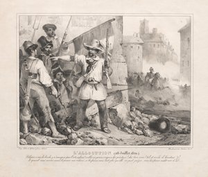 Allocution (28 juillet 1830) - Nicolas Toussaint Charlet