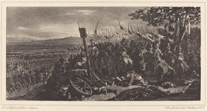 Scène de bataille - Nicolas Toussaint Charlet