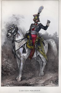 Officier des Lanciers Polonais de la Garde Impériale - Nicolas Toussaint Charlet