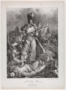 Le Soldat français, 1818 - Nicolas Toussaint Charlet