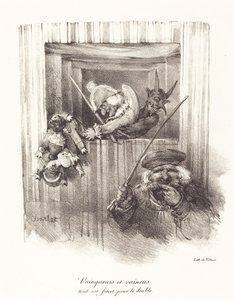 Vainqueurs et vaincus, tout est fricot pour le diable - Nicolas Toussaint Charlet