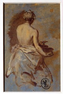 Étude de femme de dos