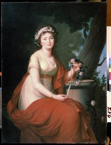 Portrait de la comtesse Tatiana Youssoupova - Nicolas de Courteille