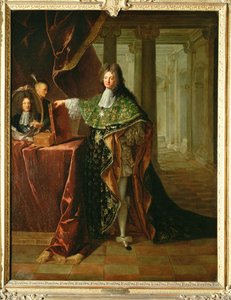 Jean-Baptiste Colbert, marquis de Torcy, neveu du grand Colbert ; ministre et diplomate au service de Louis XIV ... (peinture sur toile) - Nicolas de Largillière