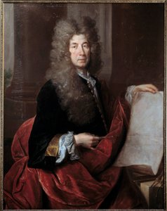 Portrait de Jules Hardouin Mansart - Nicolas de Largillière