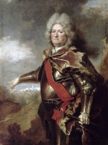 Antoine Le Prestre, comte de Puy-Vauban (1654-1731), gouverneur de Béthune - Nicolas de Largillière