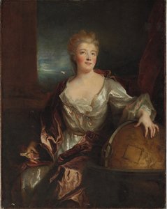 Portrait de Gabrielle Emilie le Tonnelier de Breteuil, marquise du Châtelet
