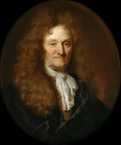 Portrait de Jean de La Fontaine 1621-1695 - Nicolas de Largillière