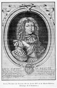 Cabanès, Éducation de Princes012 Louis, Dauphin de France, fils de Louis XIV et de Marie-Thérèse