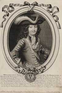 Portrait gravé de Louis, duc de Bourgogne (1682-1712)