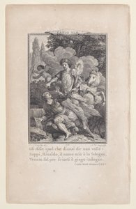 Chant 42, Strophe 64, de Orlando Furioso, 1774